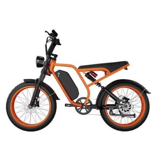 Vélo électrique tout-terrain Bluvall SU8 52 V 20 Ah orange