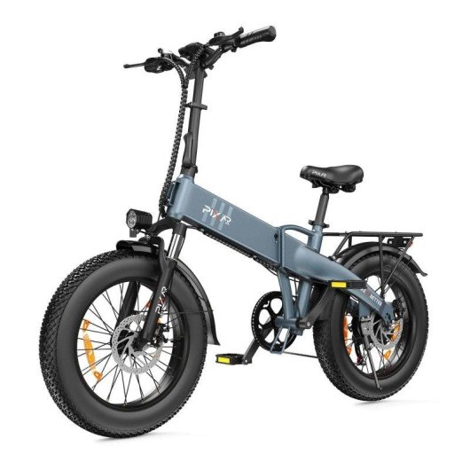 Vélo électrique pliant Pixar F2 48 V 15 Ah argent