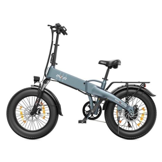 Vélo électrique pliant Pixar F2 48 V 15 Ah argent