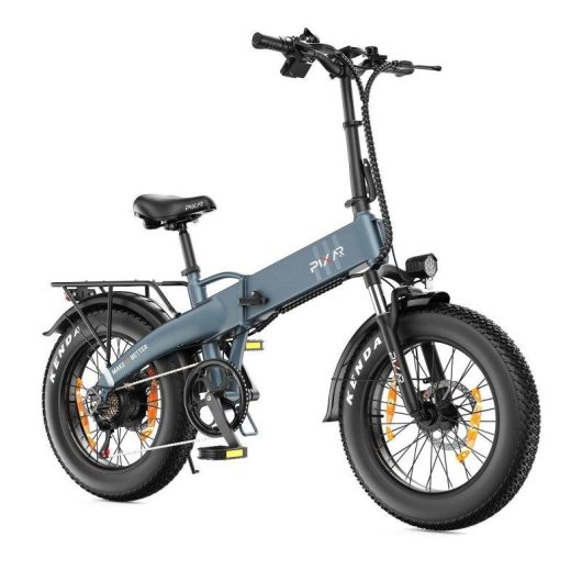Vélo électrique pliant Pixar F2 48 V 15 Ah argent