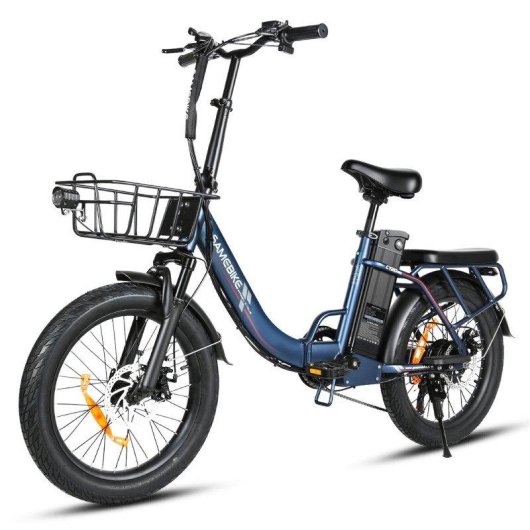 Bicicletta elettrica pieghevole Samebike CY20 PRO 36 V 13 Ah Shimano 7 velocità