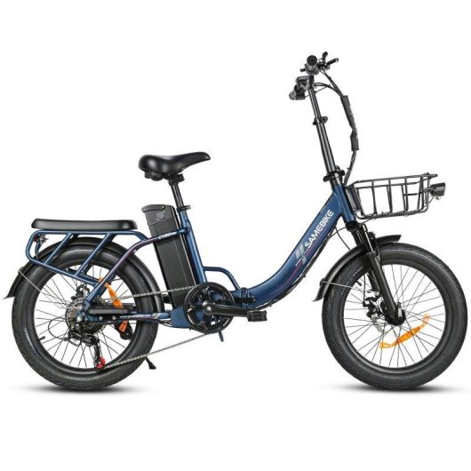 Bicicletta elettrica pieghevole Samebike CY20 PRO 36 V 13 Ah Shimano 7 velocità