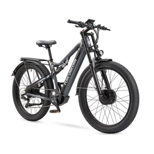 Bicicleta Eléctrica Pure Unicorn U7 Suspensión Total 48V 19,2 Ah 50 km/h