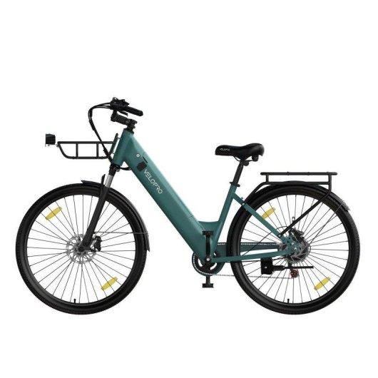 E-Citybike VELOPRO C1 PRO dunkelgrün 36 V 18 Ah