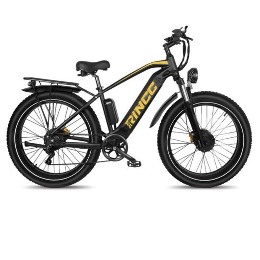 Velo electrique tout-terrain Rincc RN70 noir