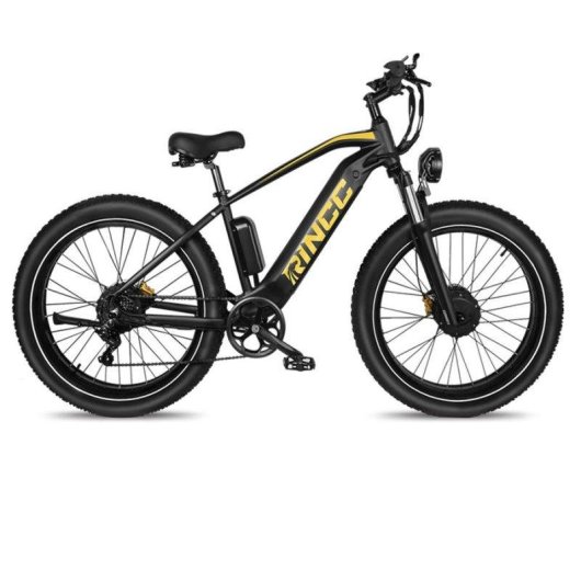 Velo electrique tout-terrain Rincc RN70 noir