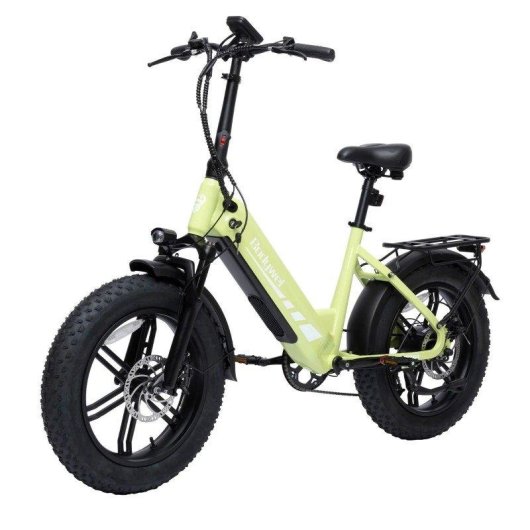 Bicicletta elettrica Bodywel F20 Pro pieghevole 20 pollici verde