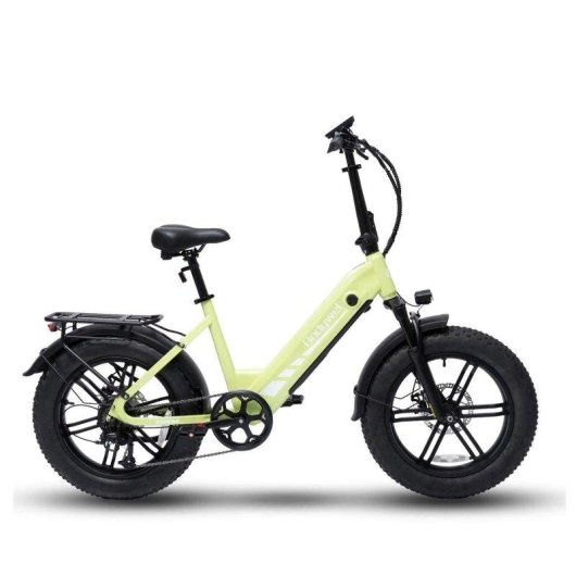 Bicicletta elettrica Bodywel F20 Pro pieghevole 20 pollici verde