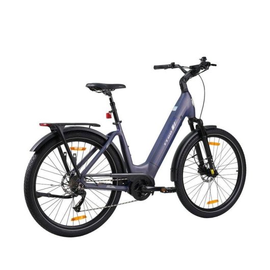 Bicicleta elétrica TTGO Z5 250 W 36 V 18 Ah azul