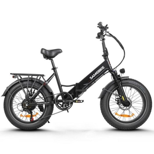 Bicicleta Eletrica Samebike Lotdm200-II Dobravel 20 polegadas