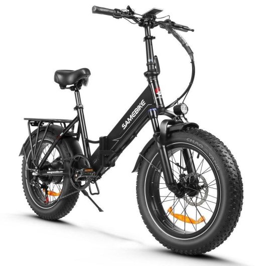 Bicicleta Eletrica Samebike Lotdm200-II Dobravel 20 polegadas