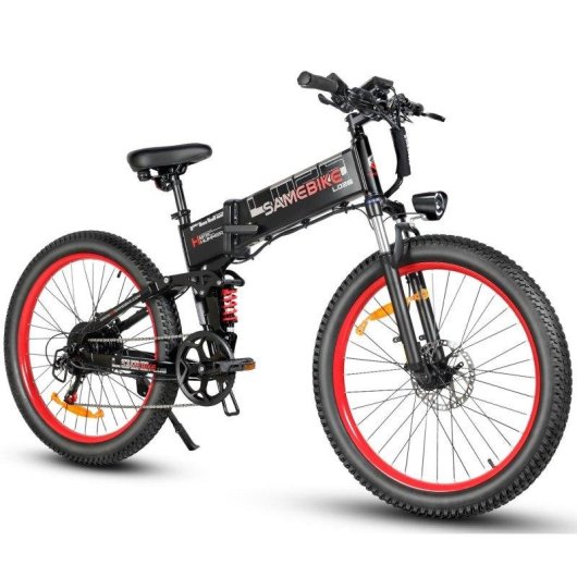 Bicicleta Eléctrica Doblatable Samebike LO26 Plus 26" 48V 15Ah 100 km