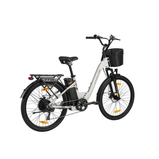 Bicicleta Eléctrica TTGO C2 PRO Batería 36 V 18 Ah Autonomía 120 km
