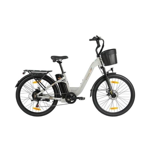 Bicicleta Eléctrica TTGO C2 PRO Batería 36 V 18 Ah Autonomía 120 km