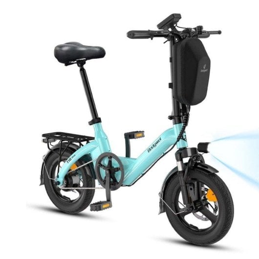 Minibicicleta electrica Bodywel T16 Pro azul