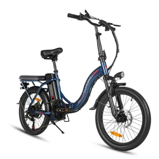 Bicicleta Eletrica Samebike CY20 25 km/h Autonomia 80 km