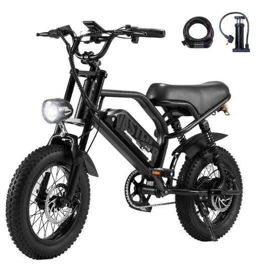 Bicicleta Electrica Avdl A13 com Suspensao Total e Bateria Removivel
