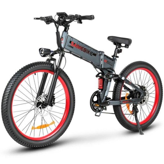 Bicicleta Eléctrica Samebike LO26 Plus Dobrable 26" Batería 48V 15Ah