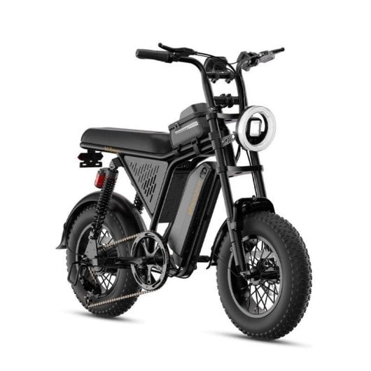 Bicicletta elettrica Bodywel M16 Pro fuoristrada 250 W 48 V nera