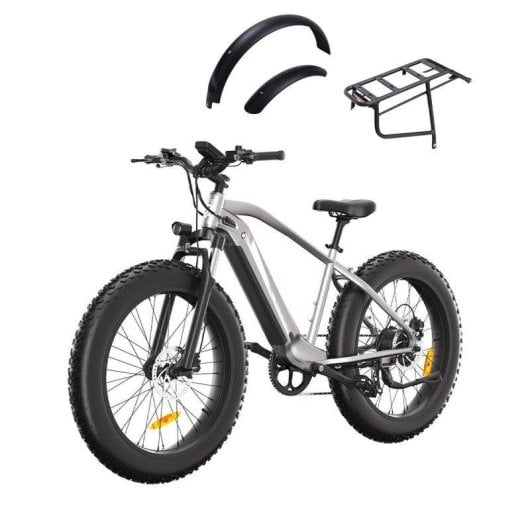 Velo tout-terrain electrique Bodywel D6 - Argent