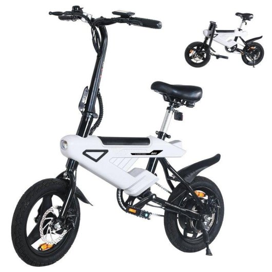 Bicicleta Eléctrica AVDL A02 Dobla 250 W 14" Autonomía 38 km