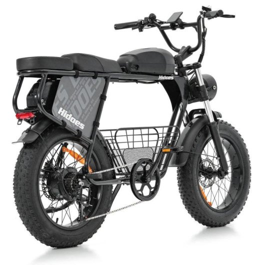 Bicicleta Eléctrica Hidoes HD-B9 Batería Doble 48V 33,8 Ah 20"x4,0"