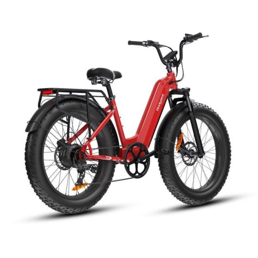 Vélo électrique Bodywel D9 250W 80Nm 48V 15Ah 26x4.0 Rouge