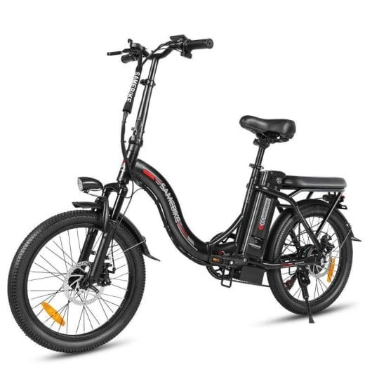 Bicicleta Eletrica Samebike CY20 20 polegadas Preta