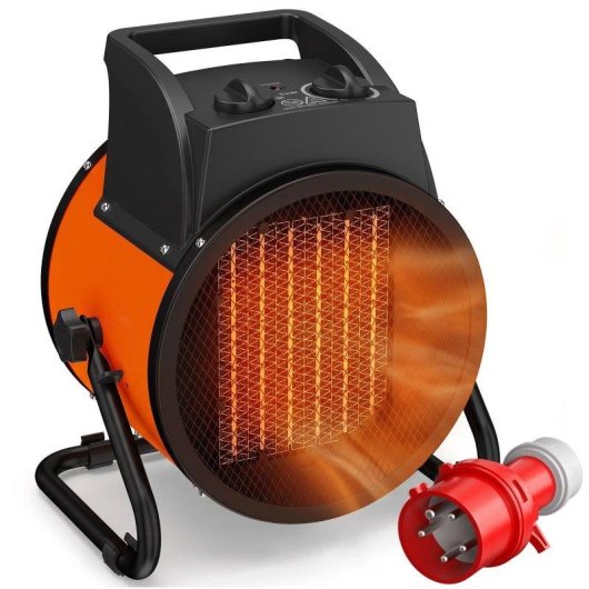 Calefactor cerámico Outsunny 5000 W portátil