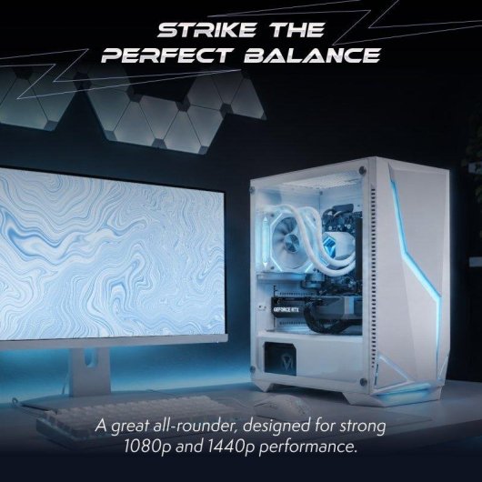 PC fisso Vibox IV-762 AMD Ryzen 7 9700X 16GB 1TB SSD RTX 5060 Ti Windows 11