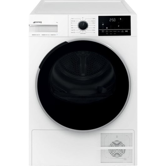 Secadora de condensación Smeg DNP09SEBES 9 kg Clase B con bomba de calor