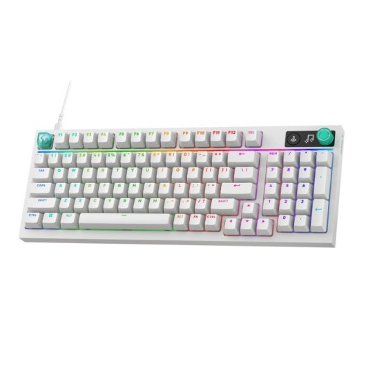 Tastiera Logitech G G316 X 98 gaming meccanica RGB bianca Italian