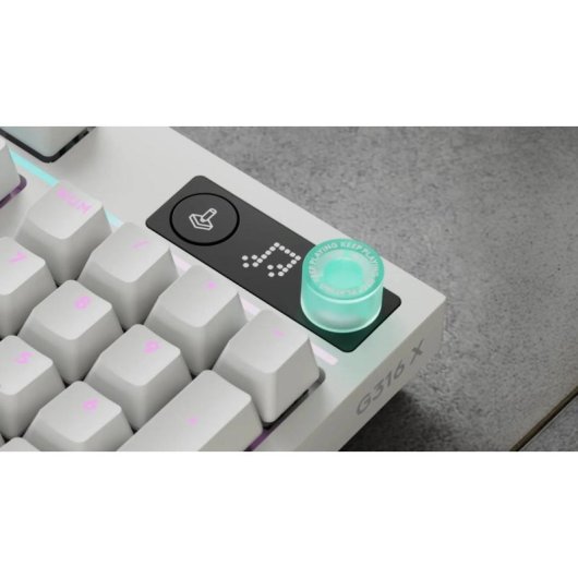 Tastiera Logitech G G316 X 98 gaming meccanica RGB bianca Italian