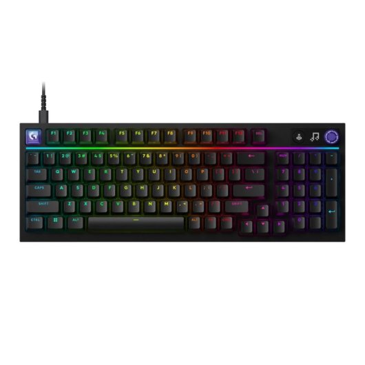 Teclado Logitech G G316 X 98 Gaming mecânico RGB preto AZERTY Belgian