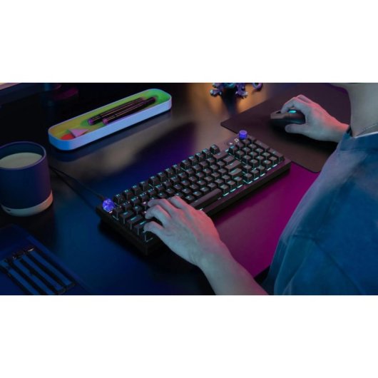 Teclado Logitech G G316 X 98 Gaming mecânico RGB preto AZERTY Belgian