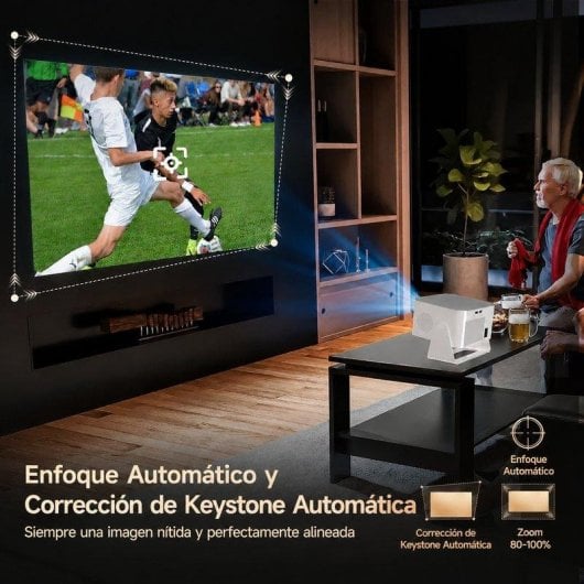 Proyector Magcubic HY350MAX Full HD 600 lúmenes 300" LED LCD Smart TV portátil
