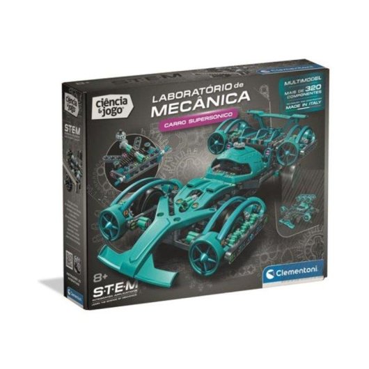 Clementoni Ciência e Jogo Mechanics Laboratório de Mecânica: Carro Supersónico 67826