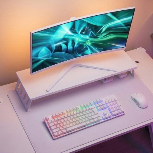 Mars Gaming MGS-X Suporte elevatório de monitor para secretária, 13 a 32 polegadas, máx. 10 kg