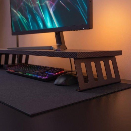 Mars Gaming MGS-X Suporte elevatório de monitor para secretária 13 a 32 pol., máx. 10 kg