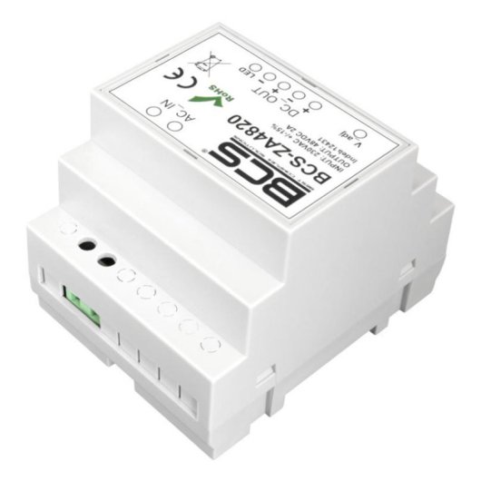Fonte de alimentação BCS ZA4820 2 A para calha DIN TS35