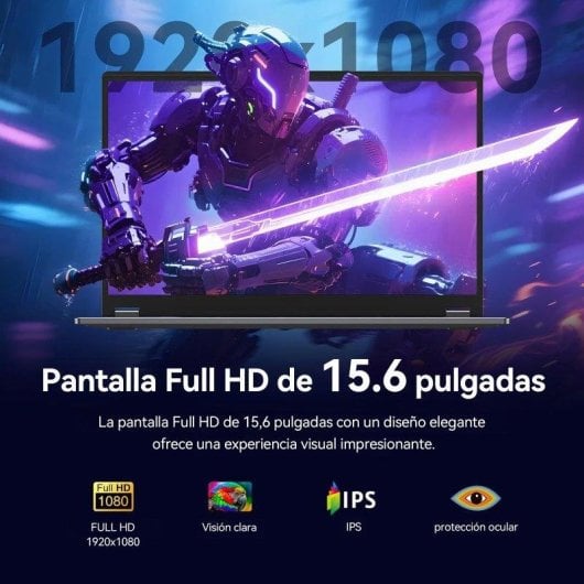 Portátil Micrear UL1561 15.6" AMD Ryzen 5 7430U 16GB 512GB SSD Windows 11 Pro
