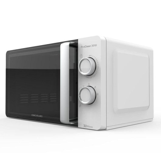 Micro-ondes Cecotec ProClean 3010 20L 700W avec 3DWave et Ready2Clean + Ampoule Intelligente Nivian RGB WiFi