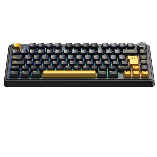 Clavier Aula F75 mécanique 75% sans fil RGB Hot-Swap LEOBOG Reaper