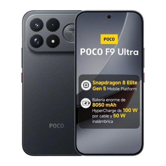 POCO F9 Ultra 5G 16 Go 512 Go 6,9" Noir