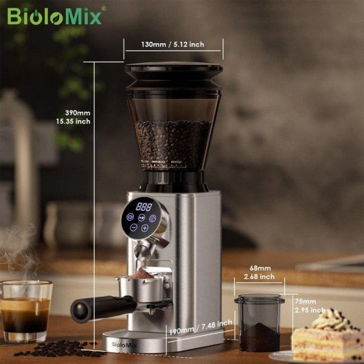 Macinacaff BioloMix CG210 150 W Molle coniche