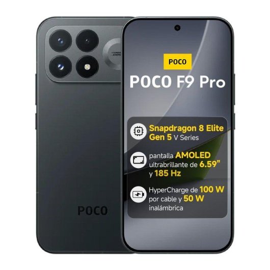 POCO F9 Pro 5G 12 Go 256 Go 6.59" Noir