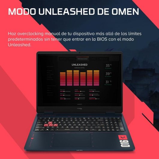 Portátil HP HyperX OMEN 16 16" AMD Ryzen 9 8940HX 24GB 1TB SSD RTX 5070 Sem Sistema Operativo