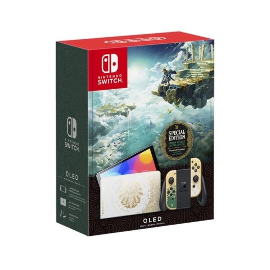 Nintendo Switch OLED Portátil 7" NVIDIA Tegra 64 GB Edición Especial Zelda Dorada