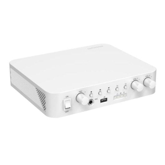 Amplificatore Hikvision 60 W Bluetooth USB RCA 2 zone bianco
