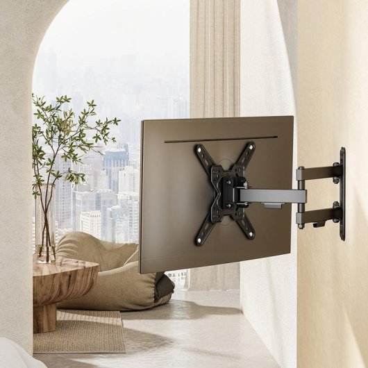 Napofix 055 Suporte TV de parede articulado 13 a 43 polegadas VESA 75x75 a 200x200 máx. 20 kg
